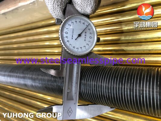 एएसटीएम ए179 एल प्रकार के फिन सीमलेस (एसएमएलएस) ट्यूब, उच्च दक्षता वाले हीट एक्सचेंज लो-कार्बन स्टील फिन ट्यूब