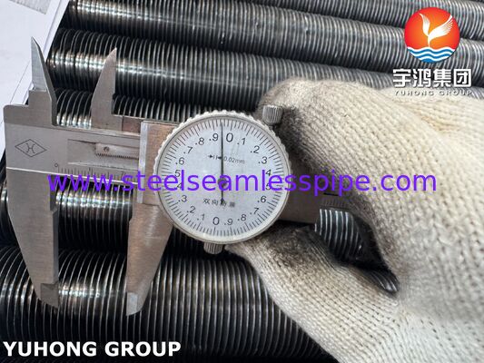 A179 / AL1060 वाउंड फिन्ड ट्यूब कुशल हीट एक्सचेंजर्स और बॉयलर के लिए