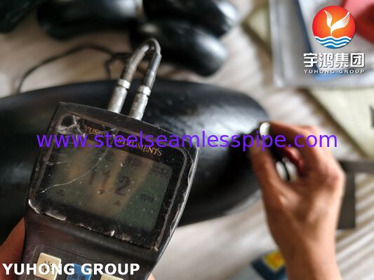 ASME SA420 ग्रेड WPL6 निम्न तापमान कार्बन स्टील फिटिंग LTC बटवेल्ड 90 डिग्री एल्बो