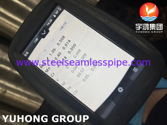 सुपरहीटर और रीहीटर के लिए ब्लैक कोटिंग ASTM A335 P9 अलॉय सीमलेस स्टील पाइप