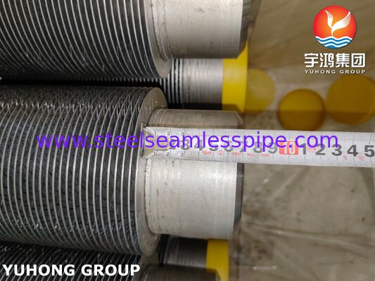 एचएफडब्ल्यू फिनेड ट्यूब ASTM A312 TP347H स्टेनलेस स्टील के लिए अपशिष्ट गर्मी बॉयलर