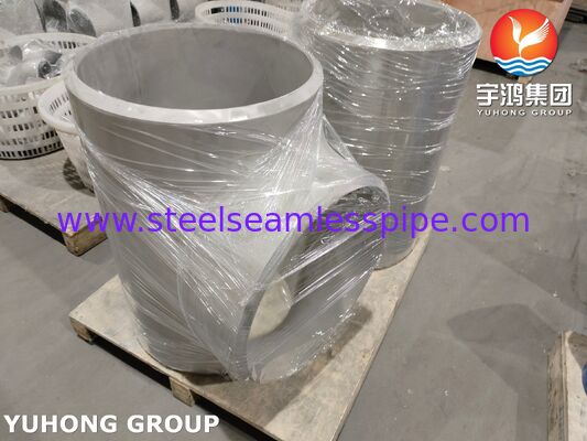ASTM A403 WP347-WX स्टेनलेस स्टील पाइप फिटिंग ASME B16.9 बटवेल्ड समान टी