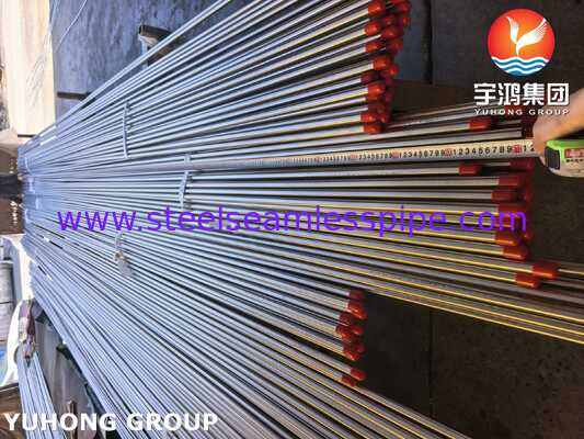 ASTM A249 / ASME SA249 TP316 निम्न से मध्यम दबाव हीट एक्सचेंजर और सामान्य द्रव परिवहन प्रणालियों के लिए वेल्ड ट्यूब