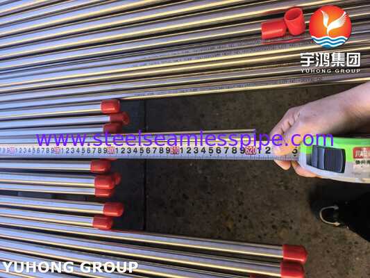 ASTM A249 / ASME SA249 TP316 निम्न से मध्यम दबाव हीट एक्सचेंजर और सामान्य द्रव परिवहन प्रणालियों के लिए वेल्ड ट्यूब