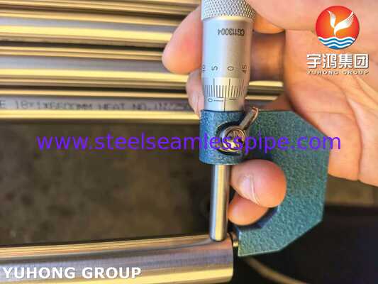 ASTM A249 / ASME SA249 TP316 निम्न से मध्यम दबाव हीट एक्सचेंजर और सामान्य द्रव परिवहन प्रणालियों के लिए वेल्ड ट्यूब