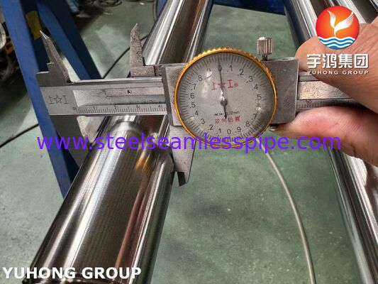 ASTM A270 3A TP304 BA स्टेनलेस स्टील सेनेटरी सीमलेस ट्यूब