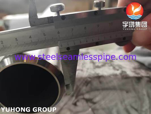 हीट एक्सचेंजर, मरीन ऑफशोर ऑयल गैस और केमिकल प्रोसेसिंग के लिए ASME SB444 N06625 इनकोनेल 625 निकल अलॉय ट्यूब