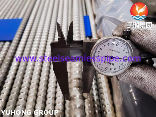 उच्च दक्षता नालीदार हीट एक्सचेंज ट्यूब