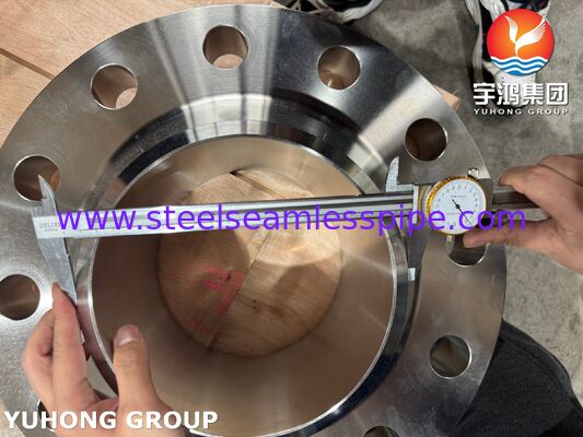 ASTM A182 F51 UNS S31803 डुप्लेक्स 2205 ऑयल और गैस पाइप के लिए ब्लाइंड आरएफ फ्लैंज