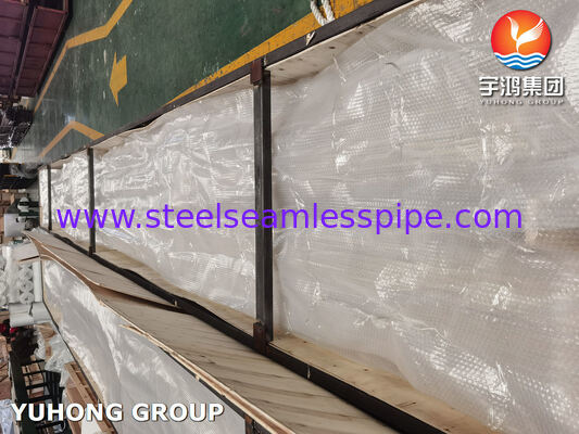 ASME SB111 C68700 आर्सेनिकल एल्यूमीनियम ब्रास यू बेंड सीमलेस ट्यूब विथ इम्पिंगमेंट अटैक
