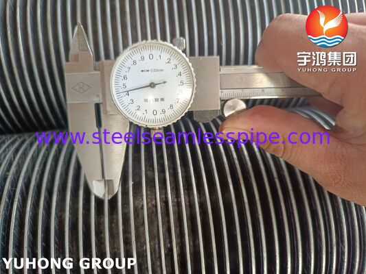 A335 P22 HFW फिनाल ट्यूब अपशिष्ट गर्मी वसूली के लिए∙ 11-13Cr फिनाल संक्षारण प्रतिरोधी