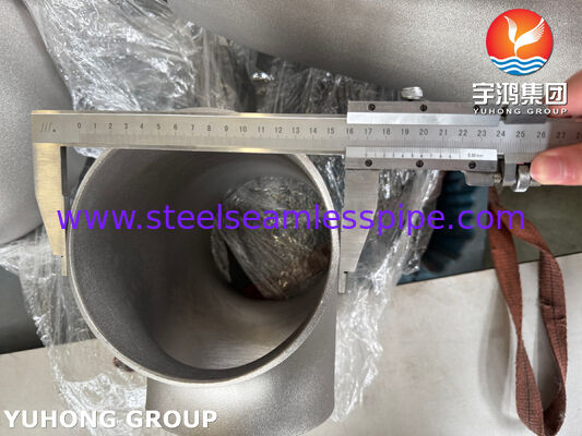 ASTM B366 WP20CB / मिश्र धातु 20 / UNS N08020 निकेल मिश्र धातु स्टील फिटिंग बटवेल्ड समान टी