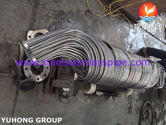 स्टेनलेस स्टील सर्पिल घाव ट्यूब बंडल ASME SA213 TP304/316L उच्च दक्षता गर्मी एक्सचेंजर बंडल Cryogenic और रासायनिक अनुप्रयोगों के लिए