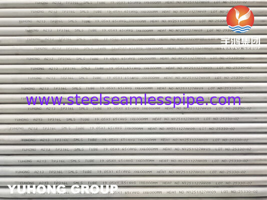 A213 TP316L Stainless Steel Heat Exchanger Tube Seamless Cold Drawn