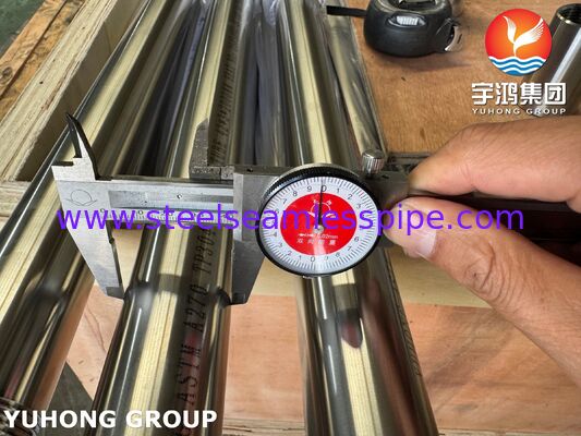 3A ASTM A270 TP304 खाद्य ग्रेड स्टेनलेस स्टील निर्बाध सैनिटरी ट्यूब आसवन के लिए