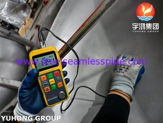ASME SA403 / ASTM A403 WP304H अंत टोपी ASME B16.9 स्टेनलेस स्टील बटवेल्ड पाइप फिटिंग