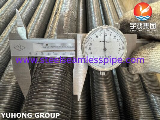 एल-टाइप वाउंड फिनड ट्यूब (AL1060 एल्यूमिनियम फिन के साथ ASME SA179 स्टील ट्यूब)