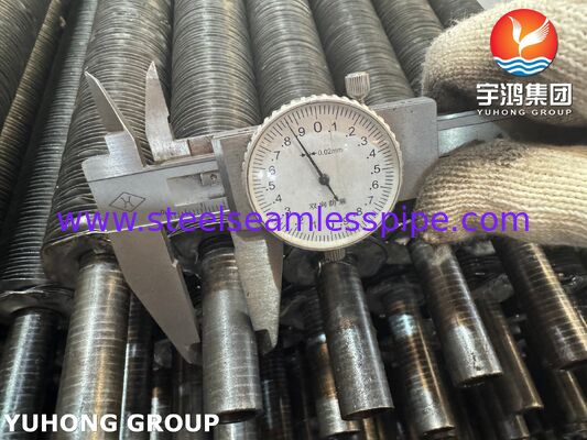 एल-टाइप वाउंड फिनड ट्यूब (AL1060 एल्यूमिनियम फिन के साथ ASME SA179 स्टील ट्यूब)