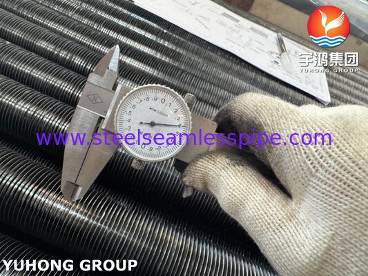 एल-टाइप वाउंड फिनड ट्यूब (AL1060 एल्यूमिनियम फिन के साथ ASME SA179 स्टील ट्यूब)