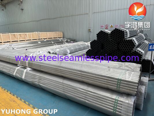 एयर कूलर के लिए ASTM A249 / ASME SA249 TP316L ब्राइट एनील्ड स्टेनलेस स्टील वेल्डेड ट्यूब