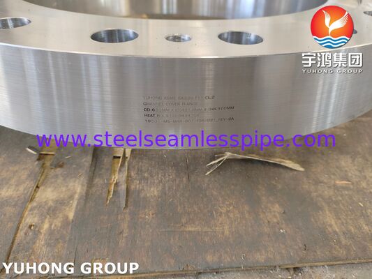ASME SA336 F11 CL2 Forged Chrome-Moly Channel Cover Flange for High-Temperature Hydrogen/Steam Service