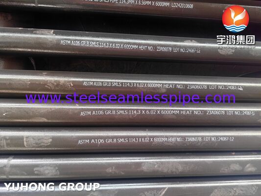 एएसटीएम A106 GR.B कार्बन स्टील हीट एक्सचेंजर तेल और गैस के लिए सीमलेस ट्यूब