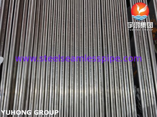 ASTM B111 ASME SB 111 SB 466 C71500 तांबा निकेल ट्यूब / 70/30 तांबा निकेल सीमलेस ट्यूबिंग