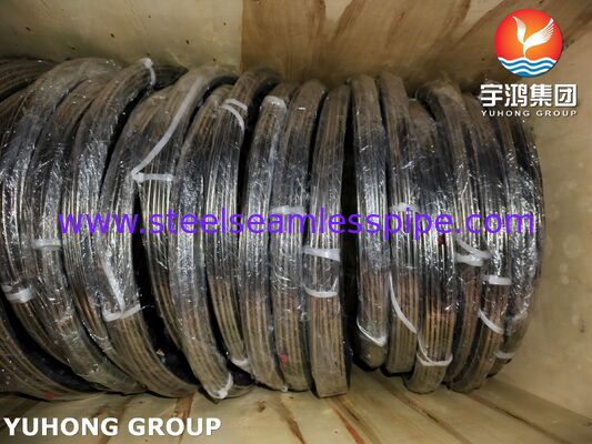 ASTM A269 TP316L हाइड्रोलिक पाइपलाइनों के लिए चमकदार एनील्ड स्टेनलेस स्टील रोल्ड ट्यूब