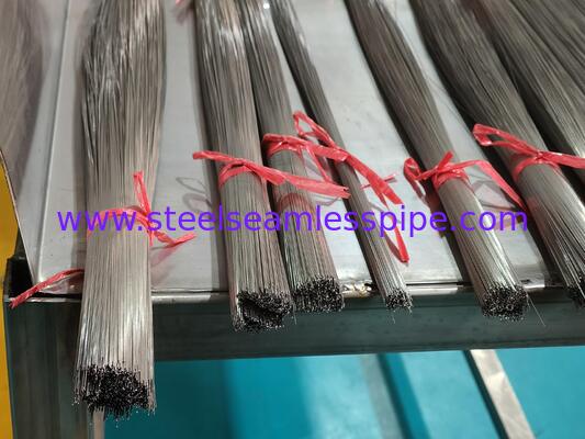 चिकित्सा उपकरण सहायक उपकरण के लिए ISO9626 SUS304 SUS316L स्टेनलेस स्टील वेल्डेड केशिका ट्यूब
