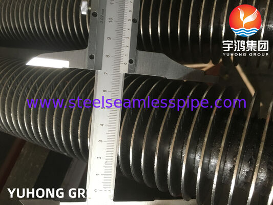 हीट रिकवरी स्टीम जनरेटर के लिए दागदार पंख वाले ट्यूब (ASME SA213 T12)