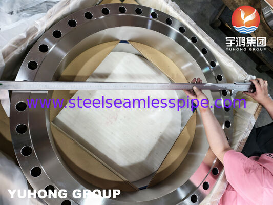 ASTM A182 F316L WNRF जंग लगने वाली पाइप प्रणाली के लिए स्टेनलेस स्टील के फोर्ज्ड फ्लैंज