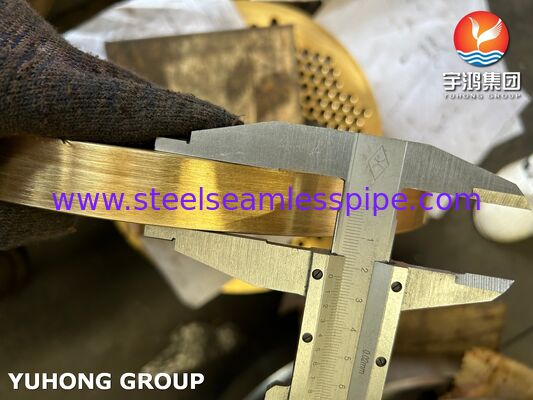 ASTM B171 C46400 हीट एक्सचेंजर कंडेनसर के लिए नौसेना पीतल ट्यूब शीट