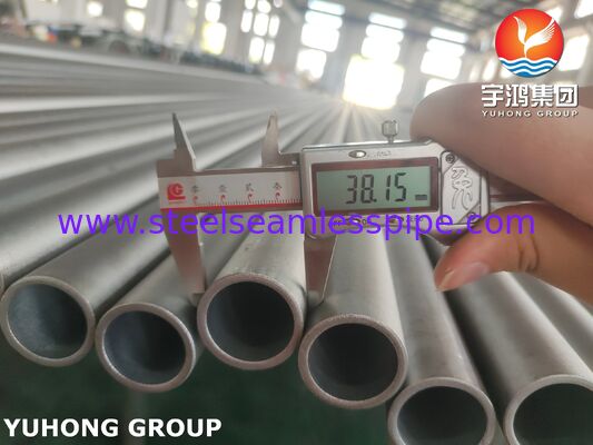 ASTM A268 TP405 कम क्रोमियम और उच्च एल्यूमीनियम के साथ फेरीटिक स्टेनलेस स्टील ट्यूब, गैर हवा कठोर