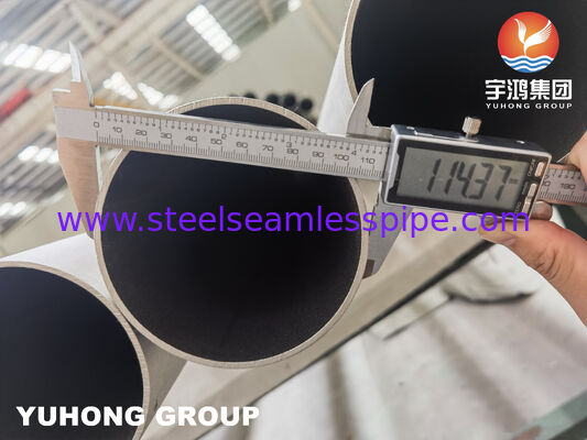 ASTM A790 UNS S31803 दोहरी स्टेनलेस स्टील वेल्डेड पाइप जंगम औद्योगिक सेवा के लिए