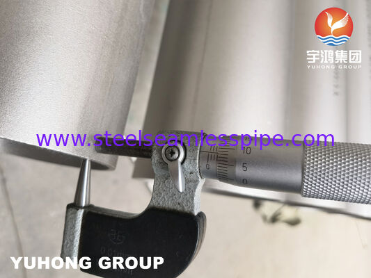 ASTM A790 UNS S31803 दोहरी स्टेनलेस स्टील वेल्डेड पाइप जंगम औद्योगिक सेवा के लिए