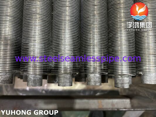 वायु-कूल्ड कंडेनसर के लिए एक्सट्रूडेड फिनड ट्यूब (ASTM A192 + एल्यूमीनियम 1060)