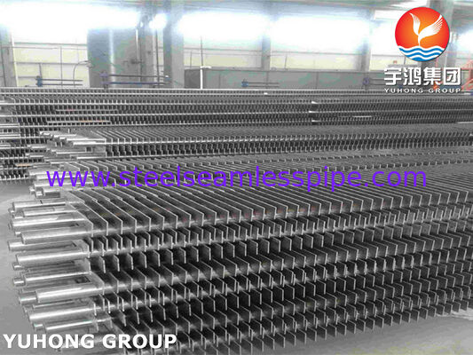 Double H-Type Finned Tubes for Waste Heat Recovery Boilers – ASTM A179 Carbon Steel