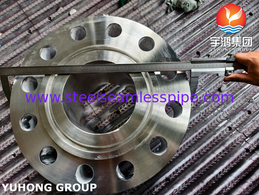 ASTM A182 F347 वेल्ड नेक फ्लैंज / EN 1.4550 स्टेनलेस स्टील फ्लैंज WNRTJ फ्लैंज