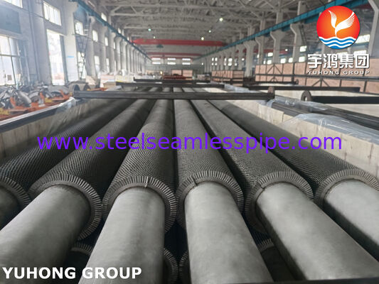 थर्मल पावर जनरेशन के लिए उच्च-प्रदर्शन ASTM A312 TP304H सेरेटेड फिन्ड ट्यूब्स