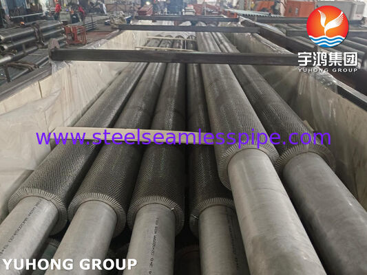 थर्मल पावर जनरेशन के लिए उच्च-प्रदर्शन ASTM A312 TP304H सेरेटेड फिन्ड ट्यूब्स