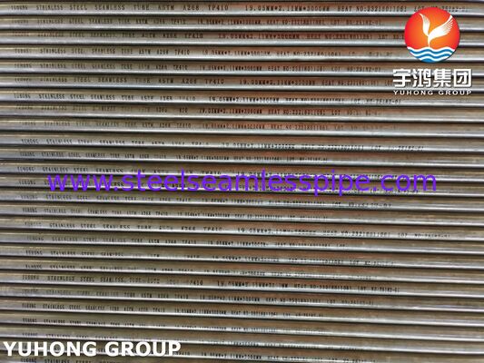 स्टेनलेस स्टील सीमलेस ट्यूब ASTM A268 TP410 1.4006 रिफाइनिंग उद्योग के लिए भट्ठी ट्यूब