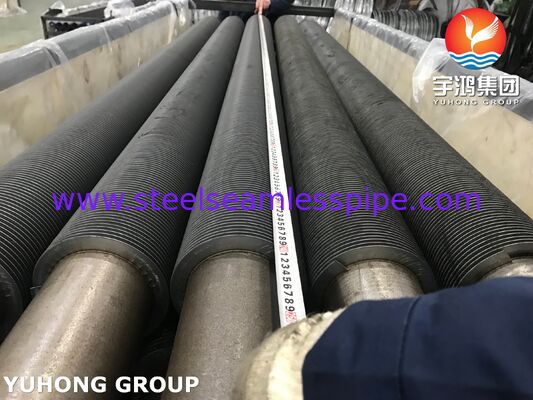 सुपरहीटर के लिए उच्च आवृत्ति वेल्डेड फिनेड ट्यूबें ASTM A213 T9