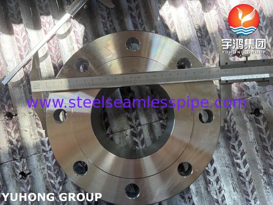 ASTM A182 F51 फ्लैंज UNS S31803 डुप्लेक्स स्टील वेल्ड नेक फ्लैंज फोल्डेड WNRF फ्लैंज