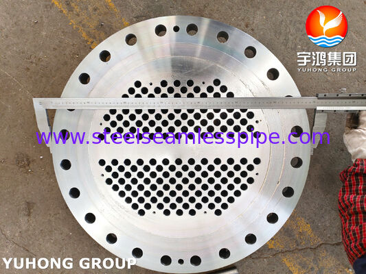 SA266 Gr.2 Carbon Steel Forged Tubesheet for Shell & Tube Heat Exchangers