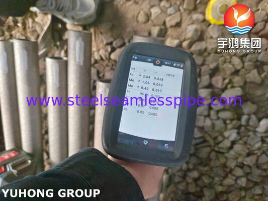 थर्मल पावर प्लांट के लिए मिश्र धातु स्टील ASME SA335 P22 सीमलेस पाइप