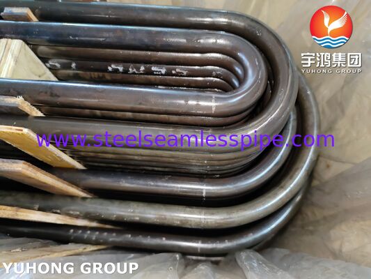 उच्च तापमान हीट एक्सचेंजर सेवा के लिए ASME SA213 T9 सीमलेस यू-ट्यूब