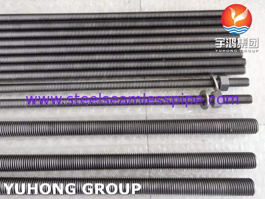 Titanium Alloy Fasteners ASTM F468 B348 GR.2 Threaded Rod Threaded Bar with Nut and Washer