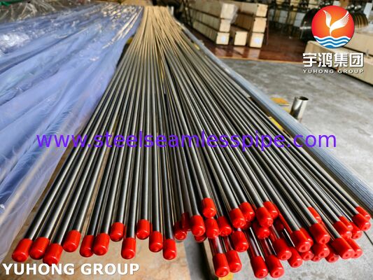 ASTM A213 / A269 TP316 / 316L शीत समाप्त स्टेनलेस स्टील सीमलेस ट्यूब द्रव परिवहन के लिए