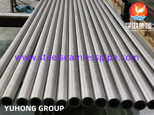 उच्च तापमान सेवा के लिए ASTM A213 TP347H नाइओबियम-स्थिर सीमलेस स्टेनलेस स्टील हीट एक्सचेंजर ट्यूब