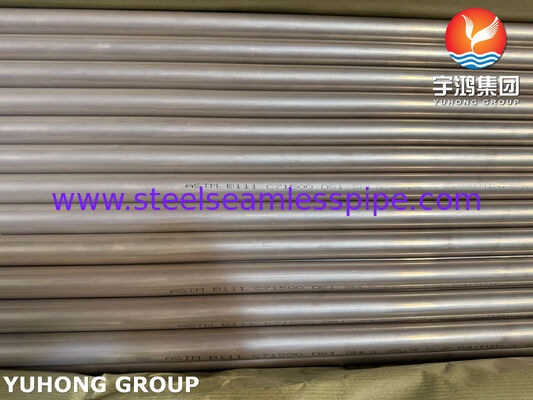 Copper Alloy Seamless Tube ASTM B111 C70600 ,C44300,C71500  Sea Water Equipment Onshore and Off-Shore Application